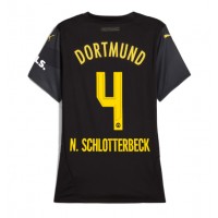 Dámy Fotbalový dres Borussia Dortmund Nico Schlotterbeck #4 2024-25 Venkovní Krátký Rukáv